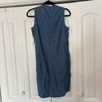 J.Crew  Denim Button Up Front Dress‎ Size XXS Photo 1