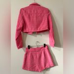 Hello Molly NWOT  pink tweed set - S Photo 7