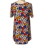 LuLaRoe  Sm Perfect Tee Jack Skellington Skulls Disney Multicolor Swing Dress NEW Photo 1