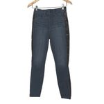 Good American  Womens Good Waist Denim Jeans Casual‎ Side Panel Size 26 Vacation Photo 1