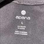 Apana  Activewear Athletic Performance Full Zip Up Jacket Women’s Large L Gray Photo 3