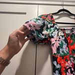 Old Navy Floral Puff Sleeve Midi Dress Medium Petite Photo 6