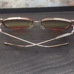 New Chic Fashion Cat Eye Pearl Bling Embellished Gradient Lend Sunglasses Gold Photo 6