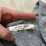 Free People Flaunt It Heather Grey One Shoulder Sweater Top Photo 3