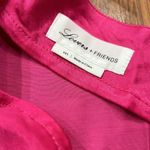 Lovers + Friends  Fuchsia One Shoulder Blouse Photo 1