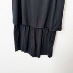 Banana Republic [] Black Sleeveless Popover Shorts Romper Keyhole Back Size 12 Photo 4