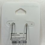 Icing Cross 0.5" Drop Earrings Black Photo 2