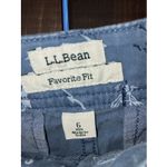 L.L. Bean Favorite Fit Shorts‎ Women Size 6 ALL OVER PATTERN BLUE Photo 1