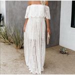 Baltic Born Caroline Lace Maxi Dress Off Shoulder Bohemian Off White Large Photo 1