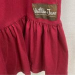 Matilda Jane Burgundy Red Big Ruffle Bottom Pants Sz.S Photo 5
