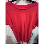 Old Navy Old‎ Navy Red T-Shirt Dress, Tall Size L, Casual Everyday Summer Photo 2
