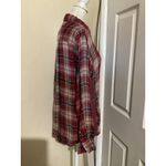 Velvet by Graham Spencer Plaid Flannel Shirt XS Red Blue Button Down Casual Photo 2