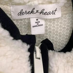 Derek Heart Juniors Quarter Zip Sherpa Sweatshirt Size M Photo 2