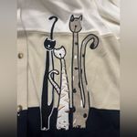 Blair  Boutique Cat Cardigan Button-Up Sweater Sweatshirt Size 3X Whimsical Photo 2