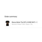 500 Level Bianca Belair The EST of WWE Graphic T Photo 2