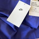 Nike NWT Sportswear Heritage Bike Shorts Women Blue XL Photo 3