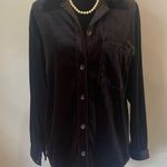 Elegant Black Velvet Button Photo 0