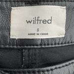 Wilfred Aritzia Shorts Size 0 Womens  Effortless Vegan Leather High Waist Grunge Photo 3