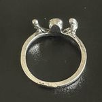 Opal stone moon ring size 5 Photo 3