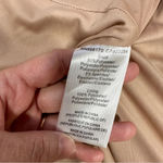 Hutch Anthropologie  Open Jacket Blazer Faux Vegan Suede in Peachy Beige Size S Photo 13