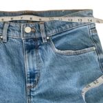 Ann Taylor Medium Wash Blue Wide Leg Cuffed Palazzo Jeans 0 Photo 5