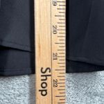 MNG Mango Black Puff Sleeve Button Front Blouse Womens Small Minimalist Chic Top Photo 7