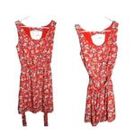 Gap  Sleeveless Tie Waist Womens  Floral Dress Size M Photo 1