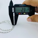 925 Sterling Silver Hoop Earrings Photo 7