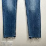Mother Mid Rise Dazzler Ankle Fray jeans We The Animals 26 Blue Photo 8