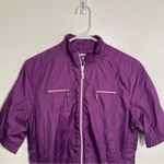 Storm Pack Short Sleeve Windbreaker Jacket Purple M Size M Photo 1