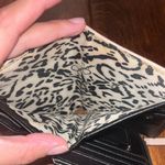 Jessica Simpson  Pink and Black Wallet Clutch with silver detailing Photo 2