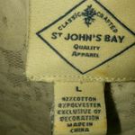 st. john's bay  L Lacy Cotton Blouse Top Photo 1