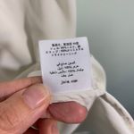 Joie  Women White V-neck Spaghetti Strap 100% Silk Slip Dress Photo 4