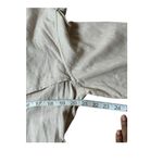 A New Day Women's Linen Long Sleeve Belted Trench Coat Tan Size XL Fall Fashion Photo 5