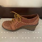 Naturalizer Wingtip Wedge Heel Oxford Lace Up Shoe 6.5 Photo 5