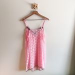 Pink & Black Lace Slip Dress Size M Size M Photo 3