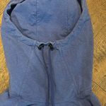 Athleta  Sentry Cowl Neck Hoodie Womens‎ X Small  Blue Pullover Sweater yoga Photo 1