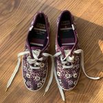 Kate Spade  Keds X Sneakers Purple Floral Design Women’s Shoe Size 6.5 Casual Photo 1