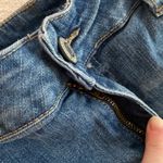 Maurice's jean shorts cut off distressed areas 5 pockets button/zip closure Sz 4 Photo 5