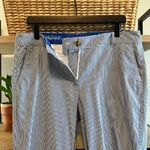 Talbots The Weekend Chino Twill Mid-Rise Railroad Stripe Pant, 10 Photo 6