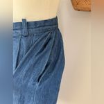 Vintage Willowbend Button Denim Maxi Skirt, Size 8 Blue Photo 1