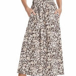 Rails  Selani Floral One Shoulder Midi Dress in Russet Floral Size XS Photo 0