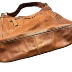 Banana Republic Ashbury Large Leather Shoulder Bag Hobo Photo 8