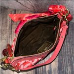 Coach PINK Y2K vintage shoulder Demi satin Canvas baguette Photo 8