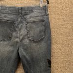 Chico's  Velvet Floral Jeans Blue‎ 10R Or 1.5 Photo 5