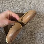 Tory Burch 9.5 Beige Patent Leather Block Heel Pumps Photo 9