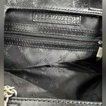 BCBG MaxAzria Black Clutch Purse with Chain Link Handle - VGUC Photo 7