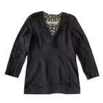 Vintage Together! Lace Back Blazer Black Size 6 Photo 5