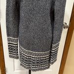 Lucky Brand  Blue & White Open-Front Cardigan - Size S/P Photo 4
