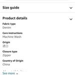 Vanberfia nwt stretchy patchwork style flared hem jeans! Blue Size undefined Photo 4